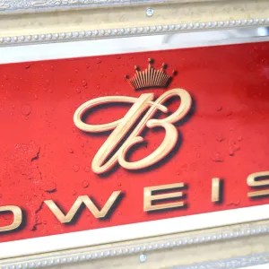BUDWEISER パブミラー