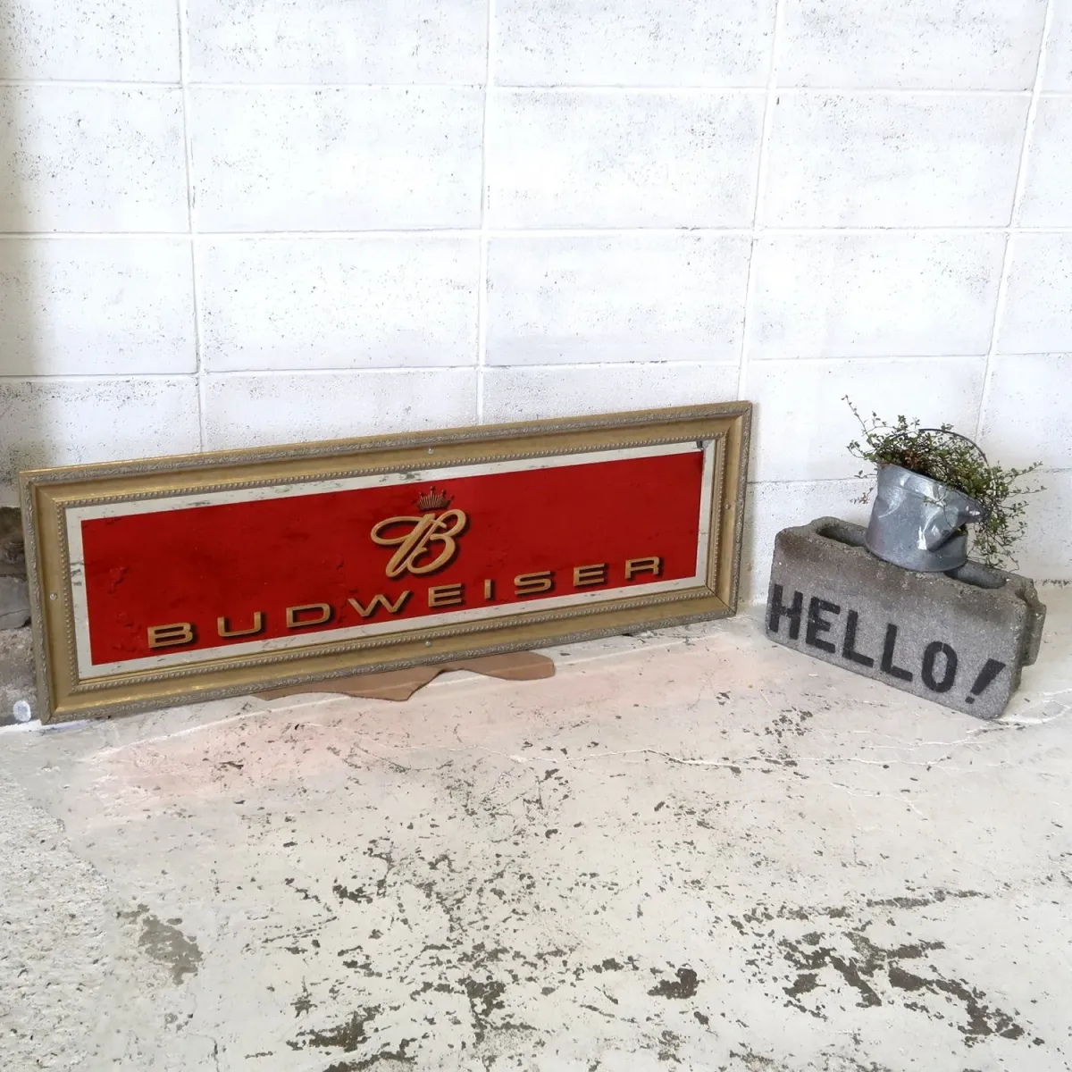 BUDWEISER パブミラー