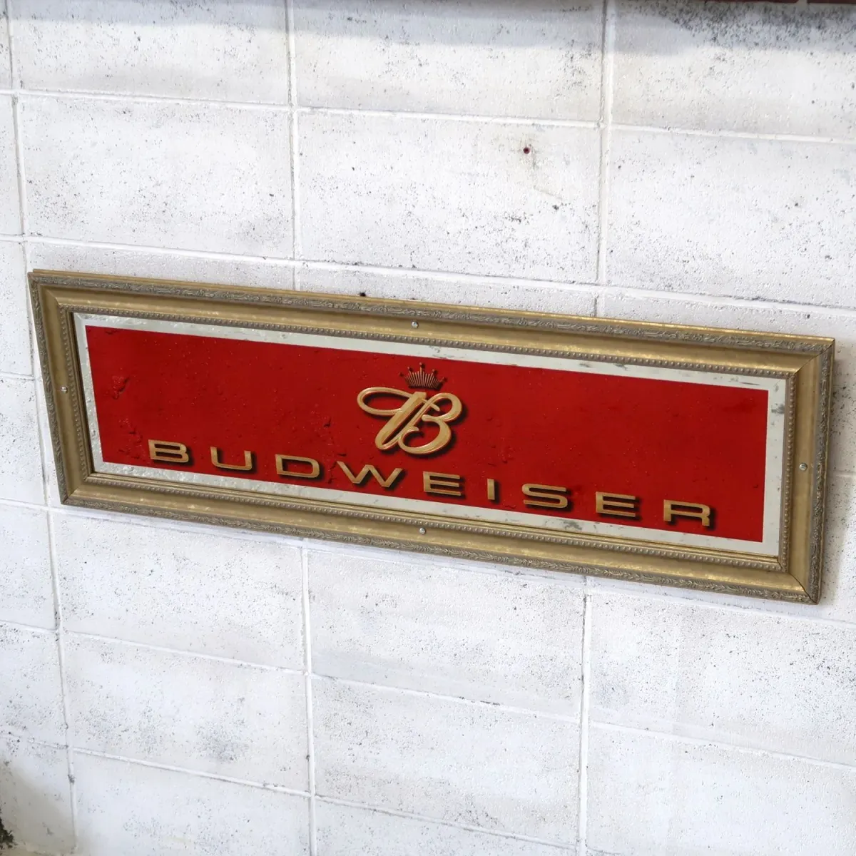 BUDWEISER パブミラー
