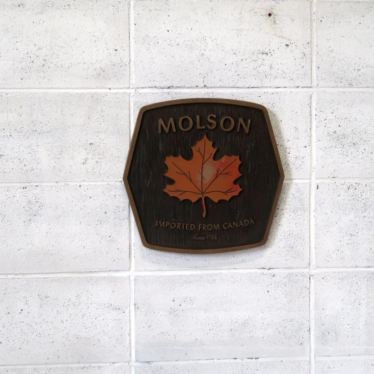 MOLSON ビンテージ ウォールサイン