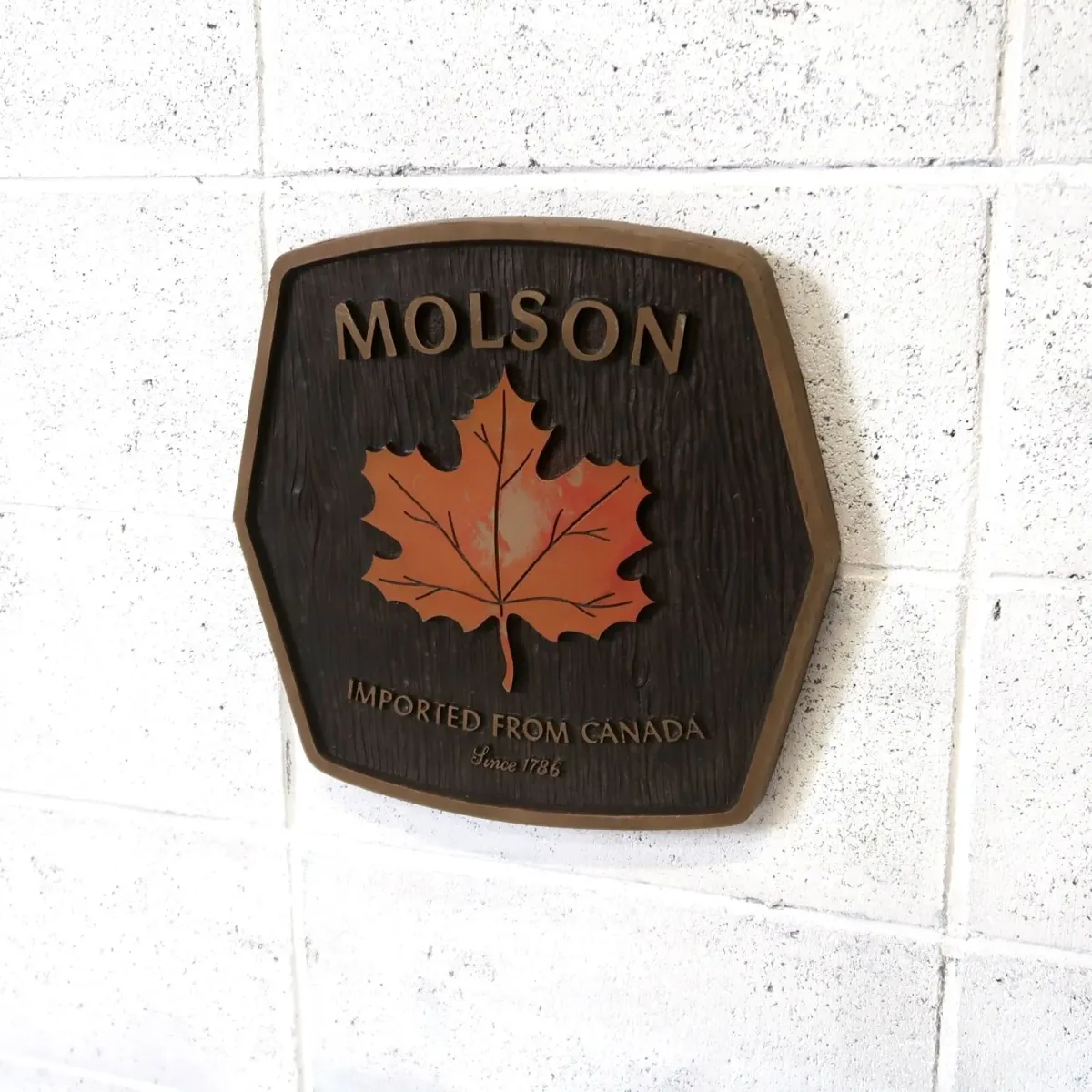 MOLSON ビンテージ ウォールサイン