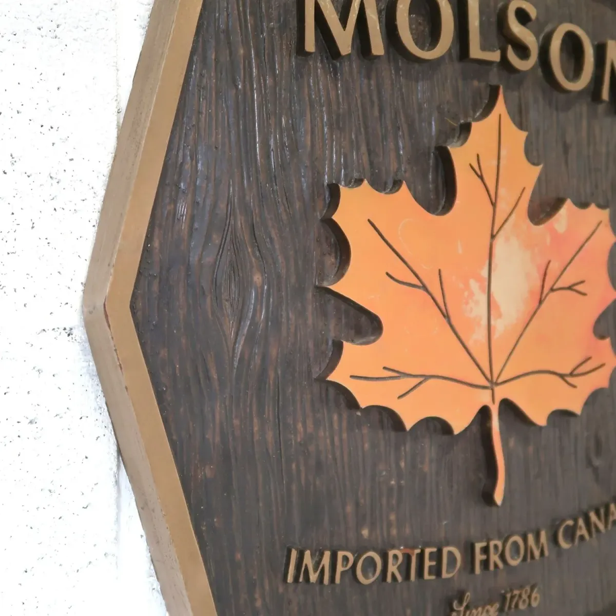 MOLSON ビンテージ ウォールサイン