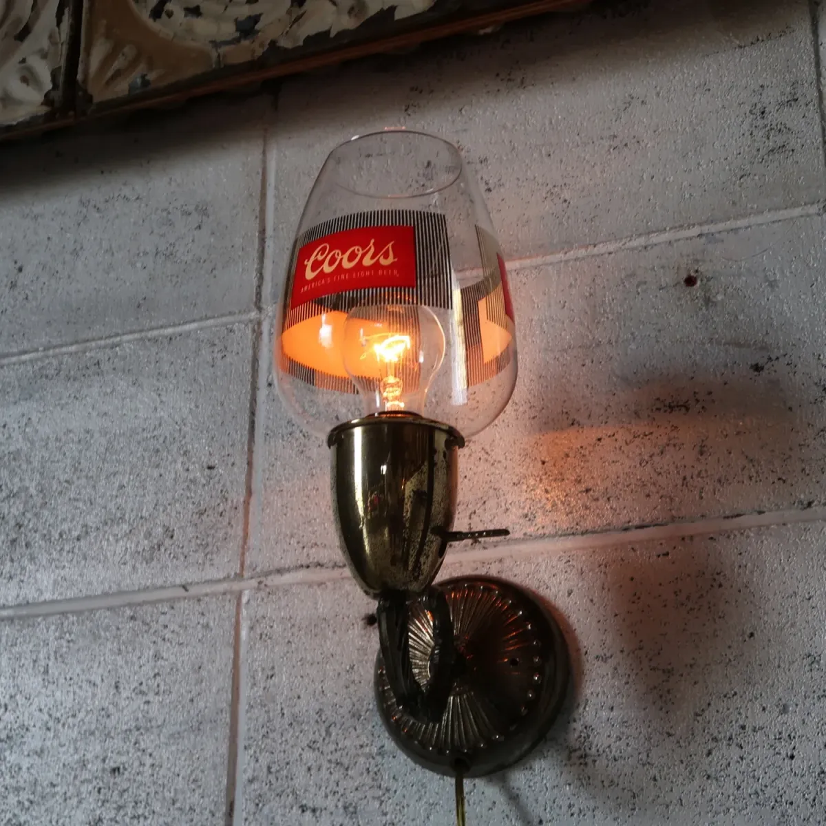 Coors ビンテージ ライトサイン