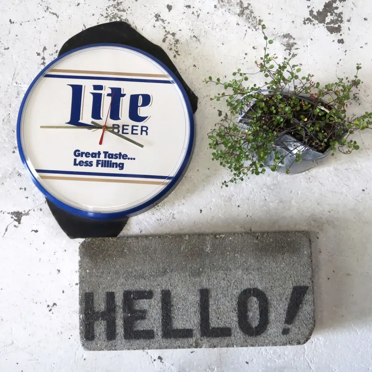 Miller Lite ウォールクロック