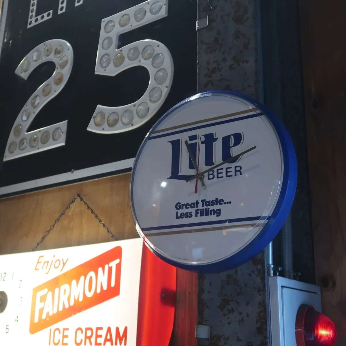 Miller Lite ウォールクロック