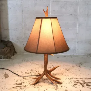 ビンテージ ディアホーンモチーフ テーブルランプ