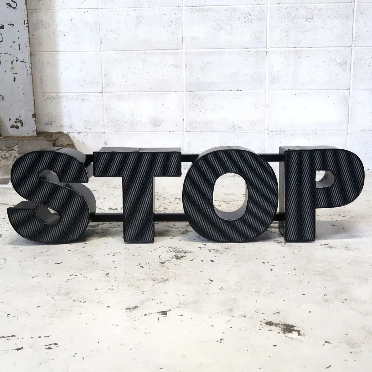 STOP ビンテージ レターサイン セット