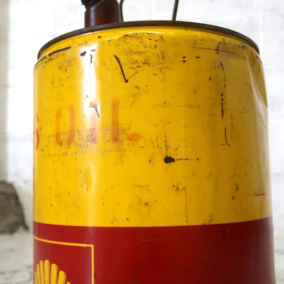 SHELL ビンテージ オイル缶