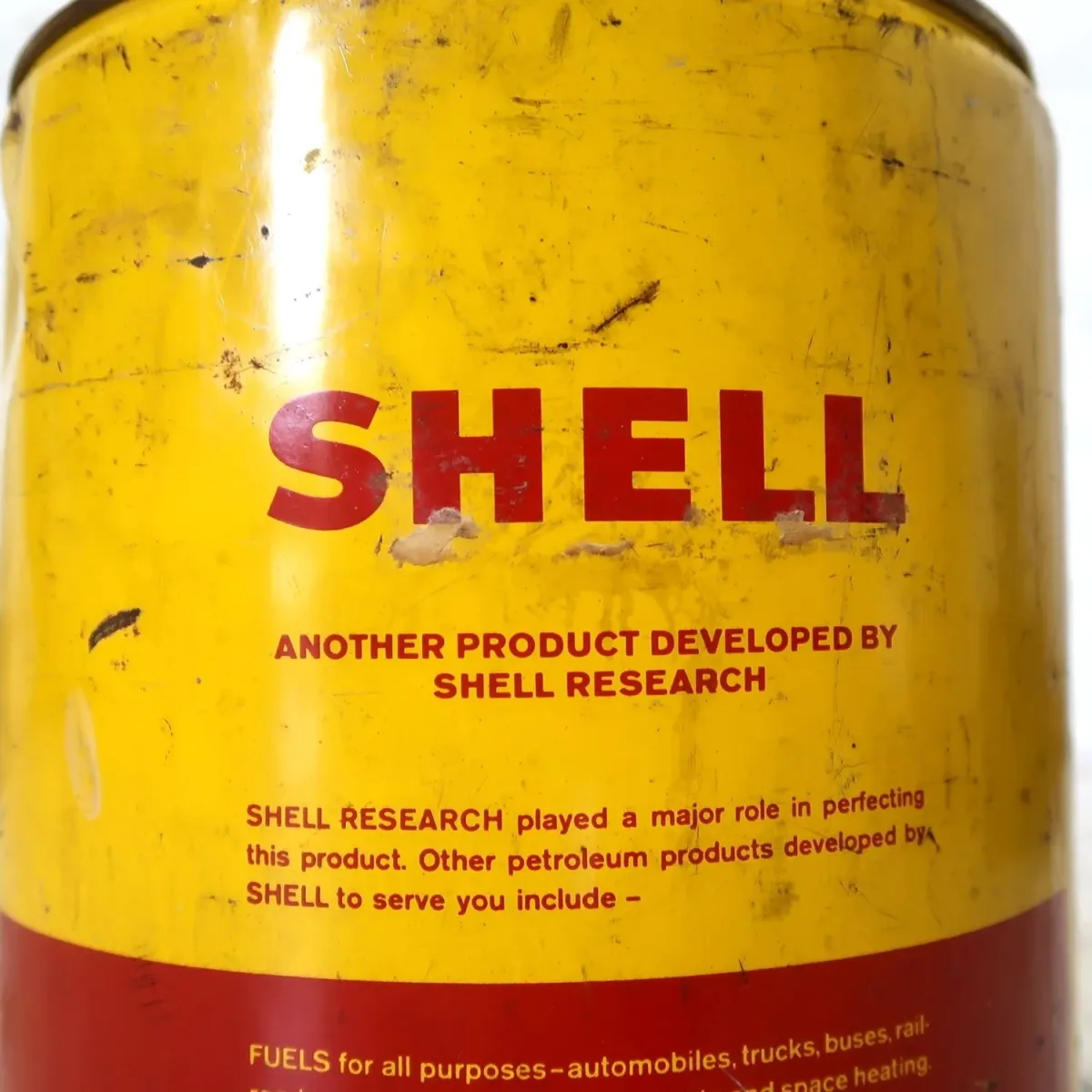 SHELL ビンテージ オイル缶