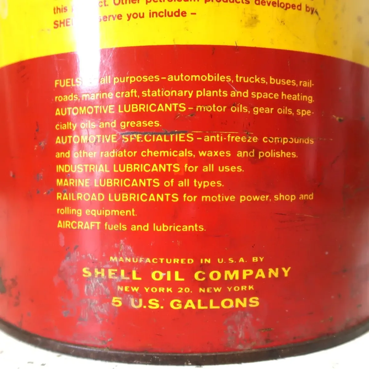 SHELL ビンテージ オイル缶