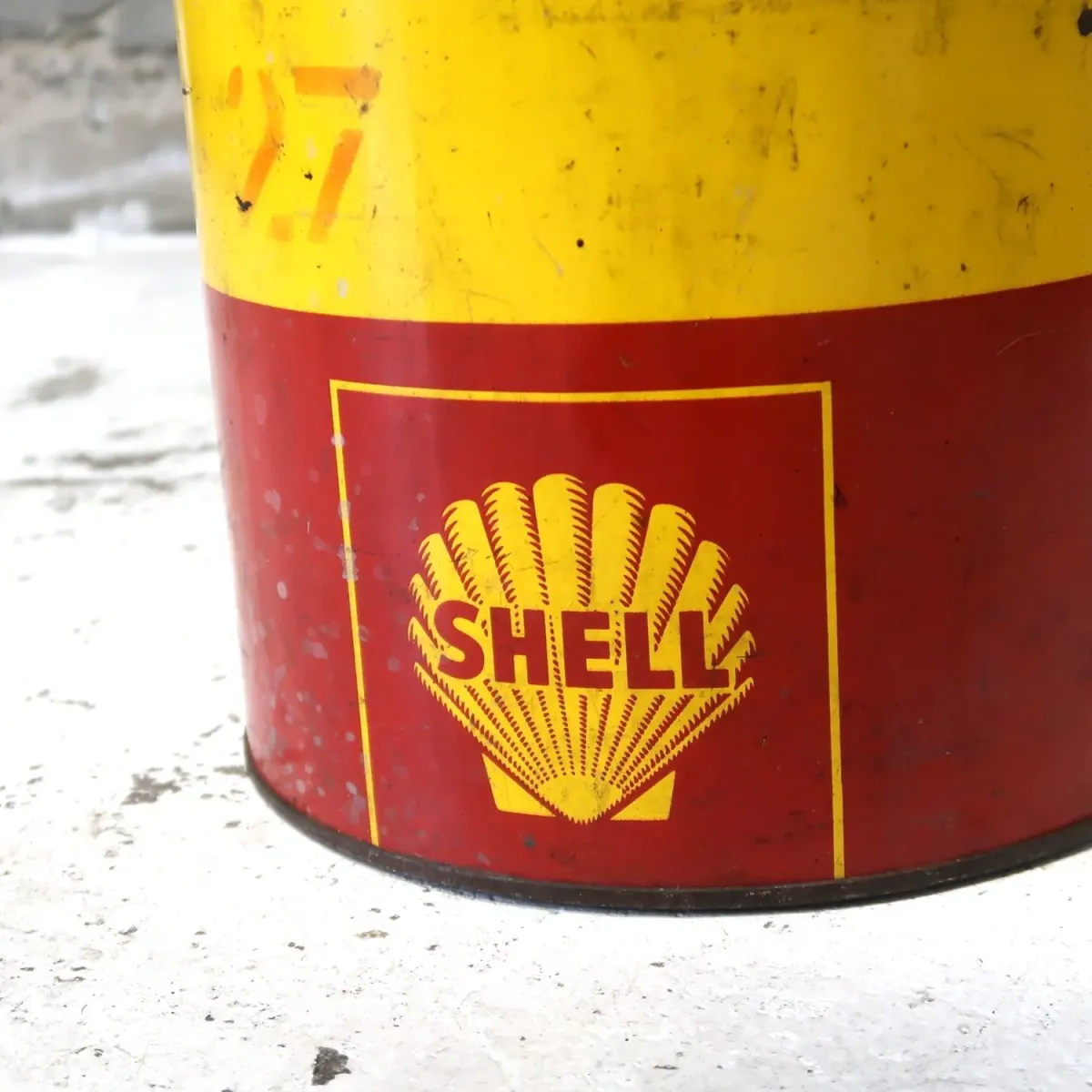 SHELL ビンテージ オイル缶
