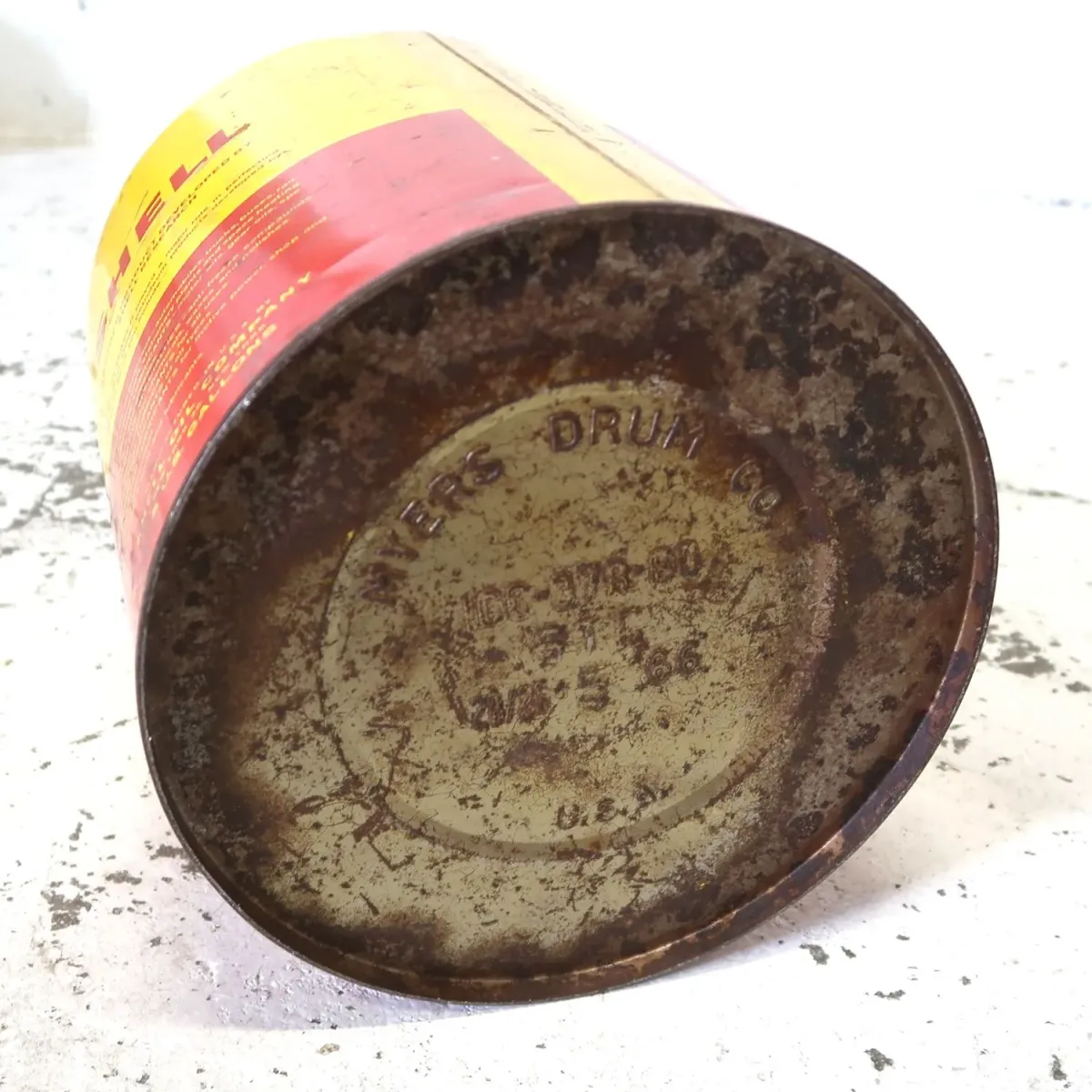 SHELL ビンテージ オイル缶