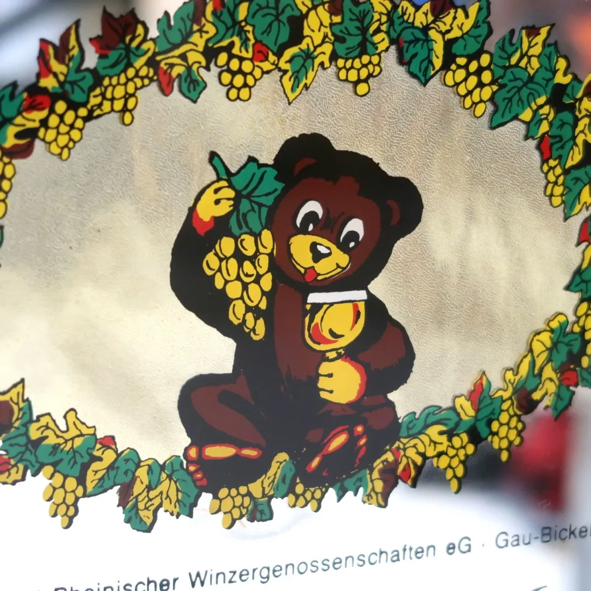 Rhine Bear ビンテージ パブミラー