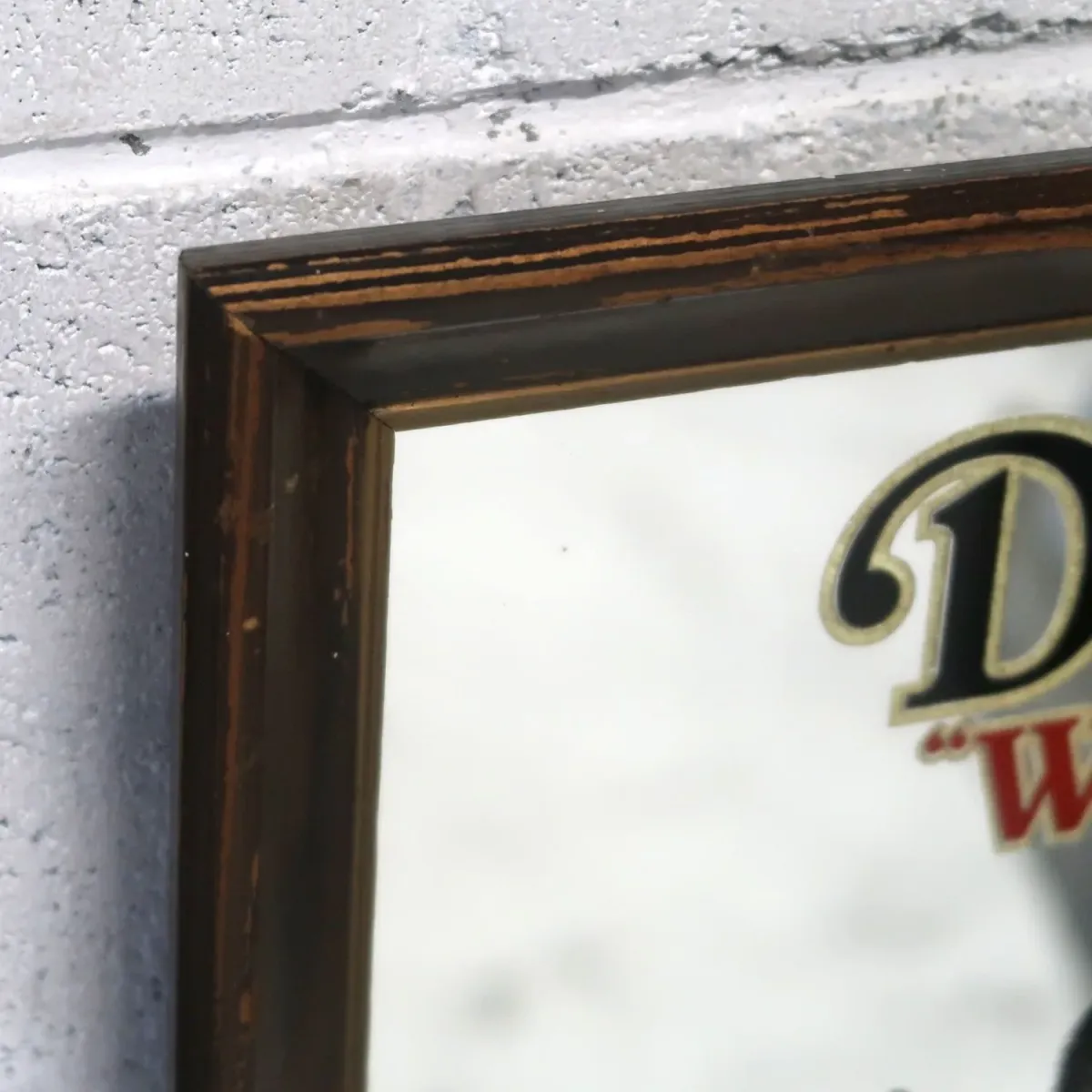 DEWAR'S White Label ビンテージ パブミラー