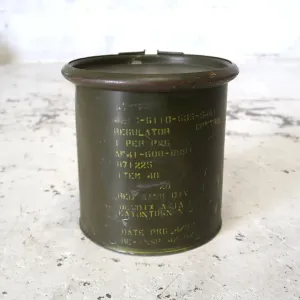 ビンテージ ミリタリー メタル缶