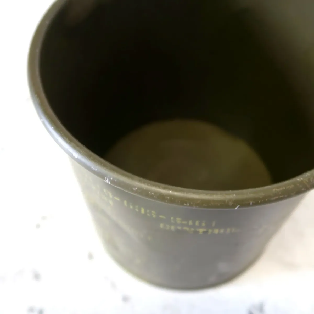 ビンテージ ミリタリー メタル缶