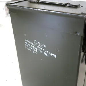 ビンテージ ミリタリー 弾薬 アンモボックス