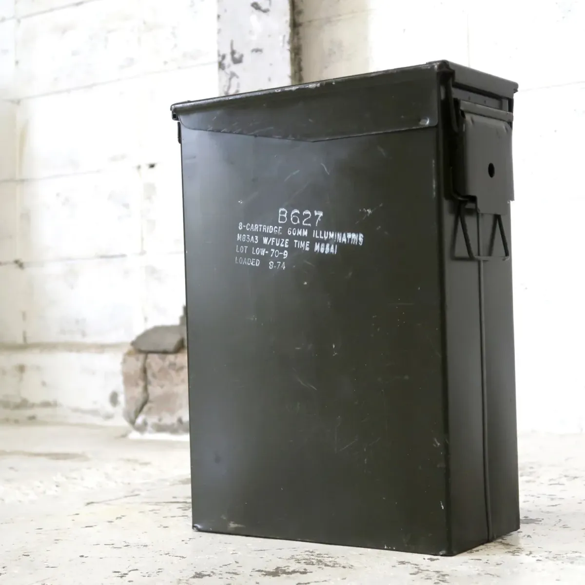 ビンテージ ミリタリー 弾薬 アンモボックス