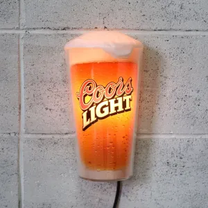 Coors LIGHT ライトサイン