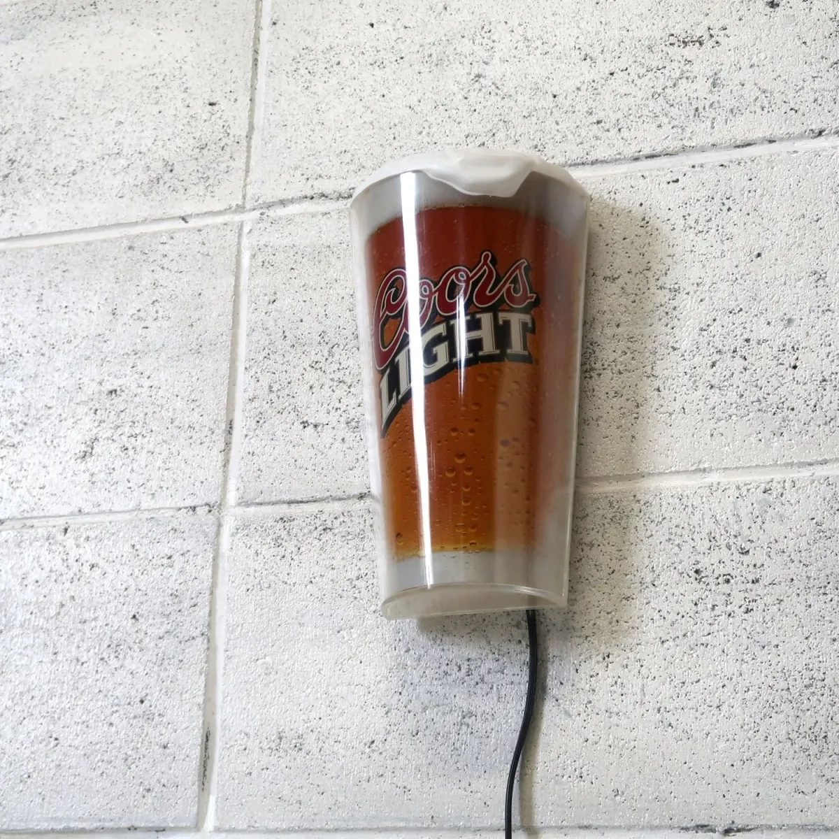 Coors LIGHT ライトサイン