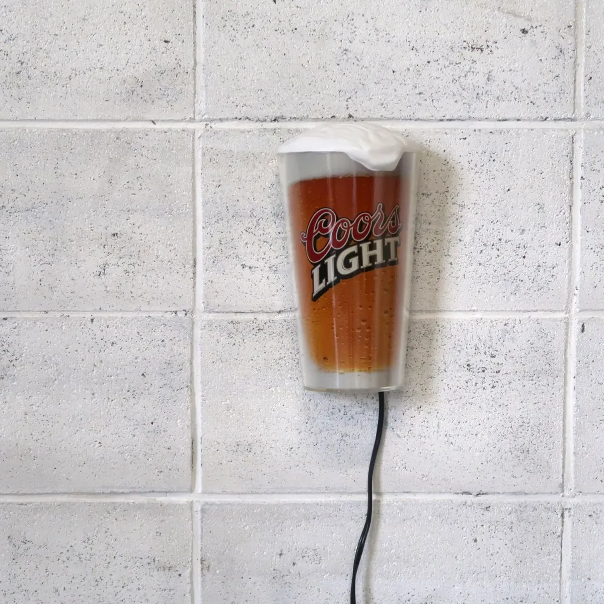 Coors LIGHT ライトサイン