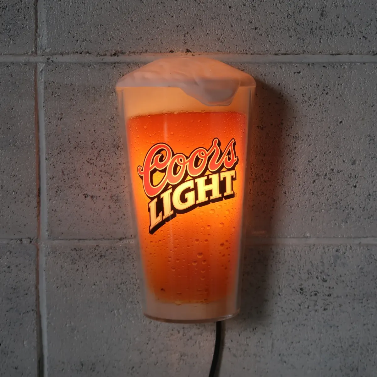 Coors LIGHT ライトサイン