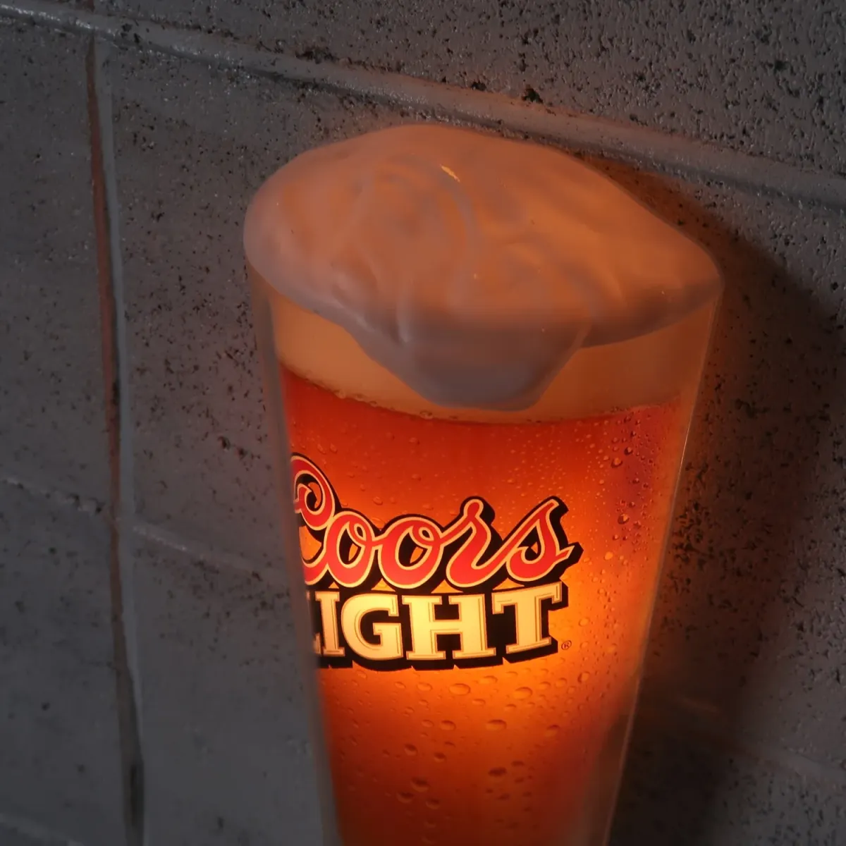 Coors LIGHT ライトサイン