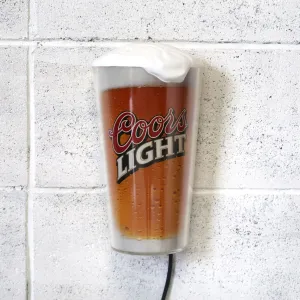 Coors LIGHT ライトサイン