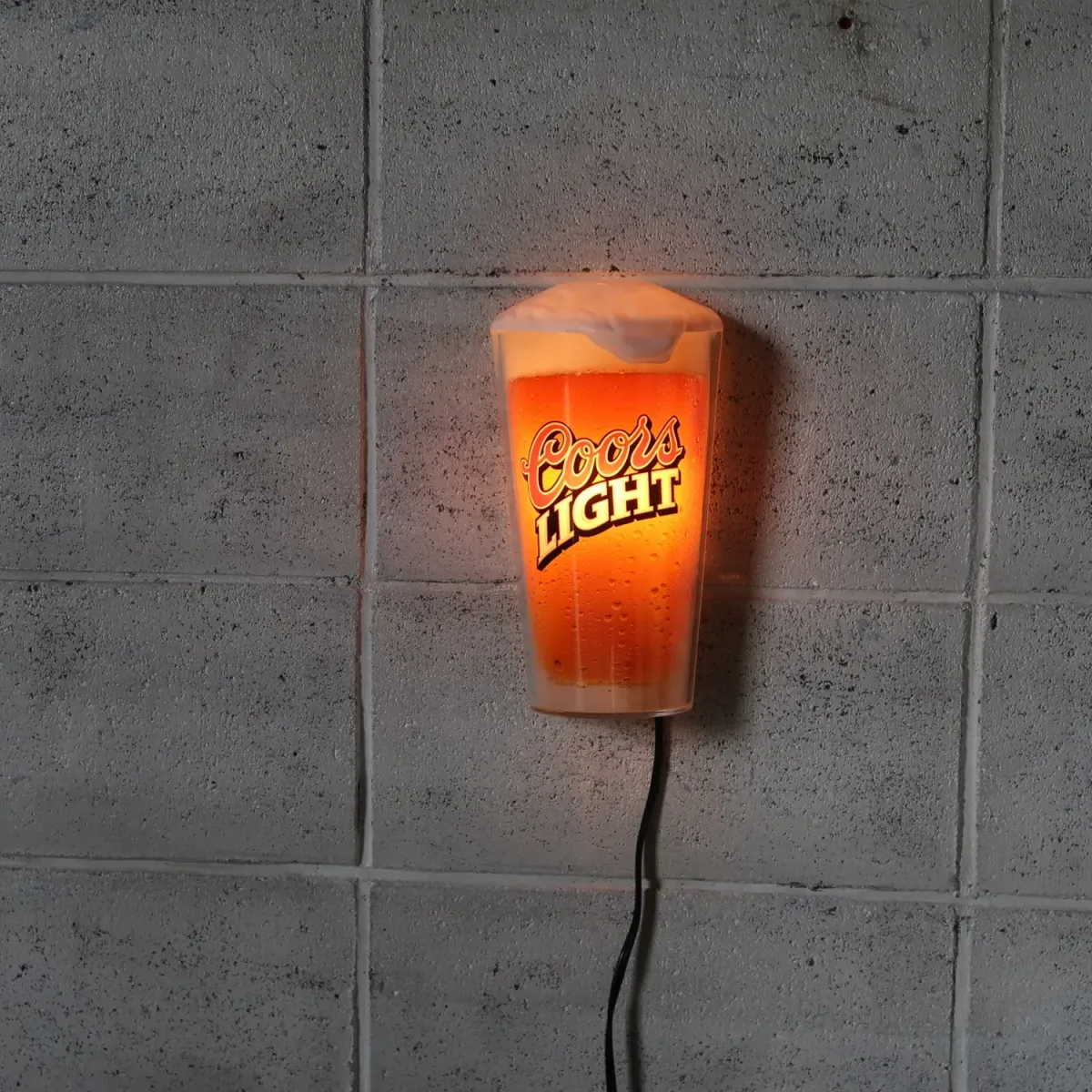 Coors LIGHT ライトサイン