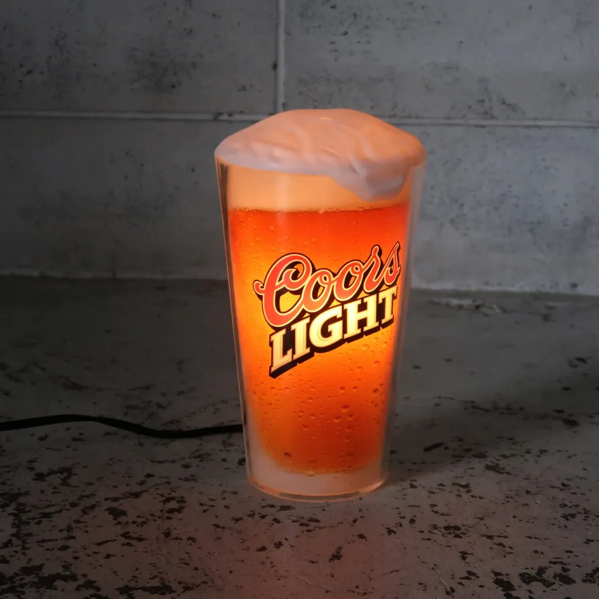 Coors LIGHT ライトサイン