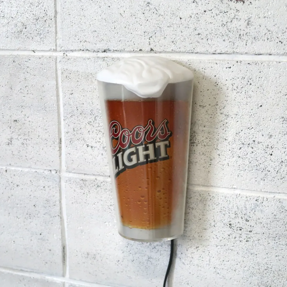 Coors LIGHT ライトサイン