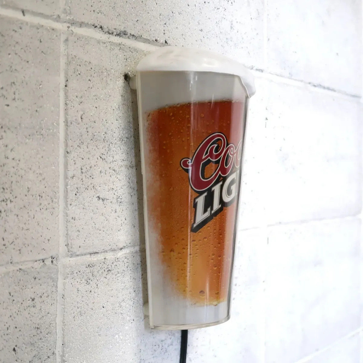 Coors LIGHT ライトサイン