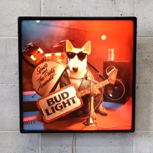 BUD LIGHT バド犬ライトサイン Spuds Mackenzie