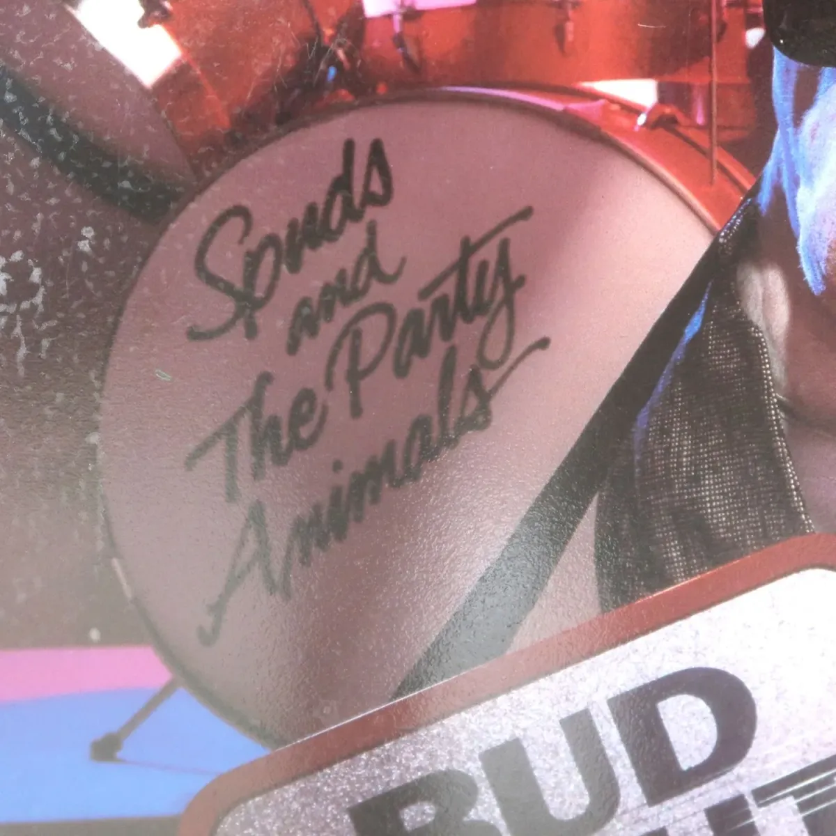 BUD LIGHT バド犬ライトサイン Spuds Mackenzie