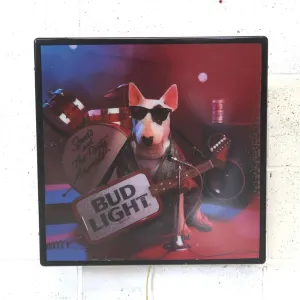 BUD LIGHT バド犬ライトサイン Spuds Mackenzie