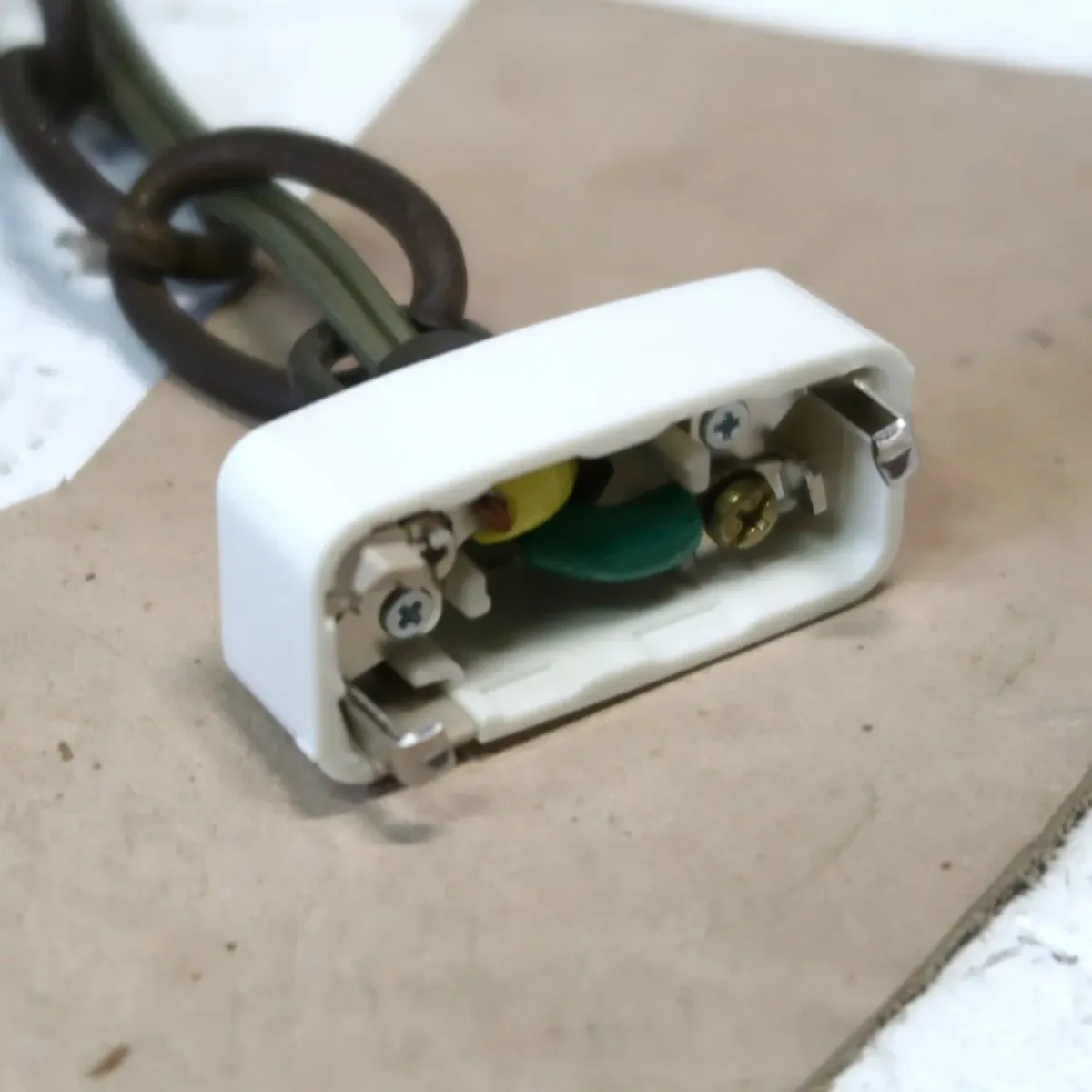 ビンテージ アルミシェード ペンダントランプ