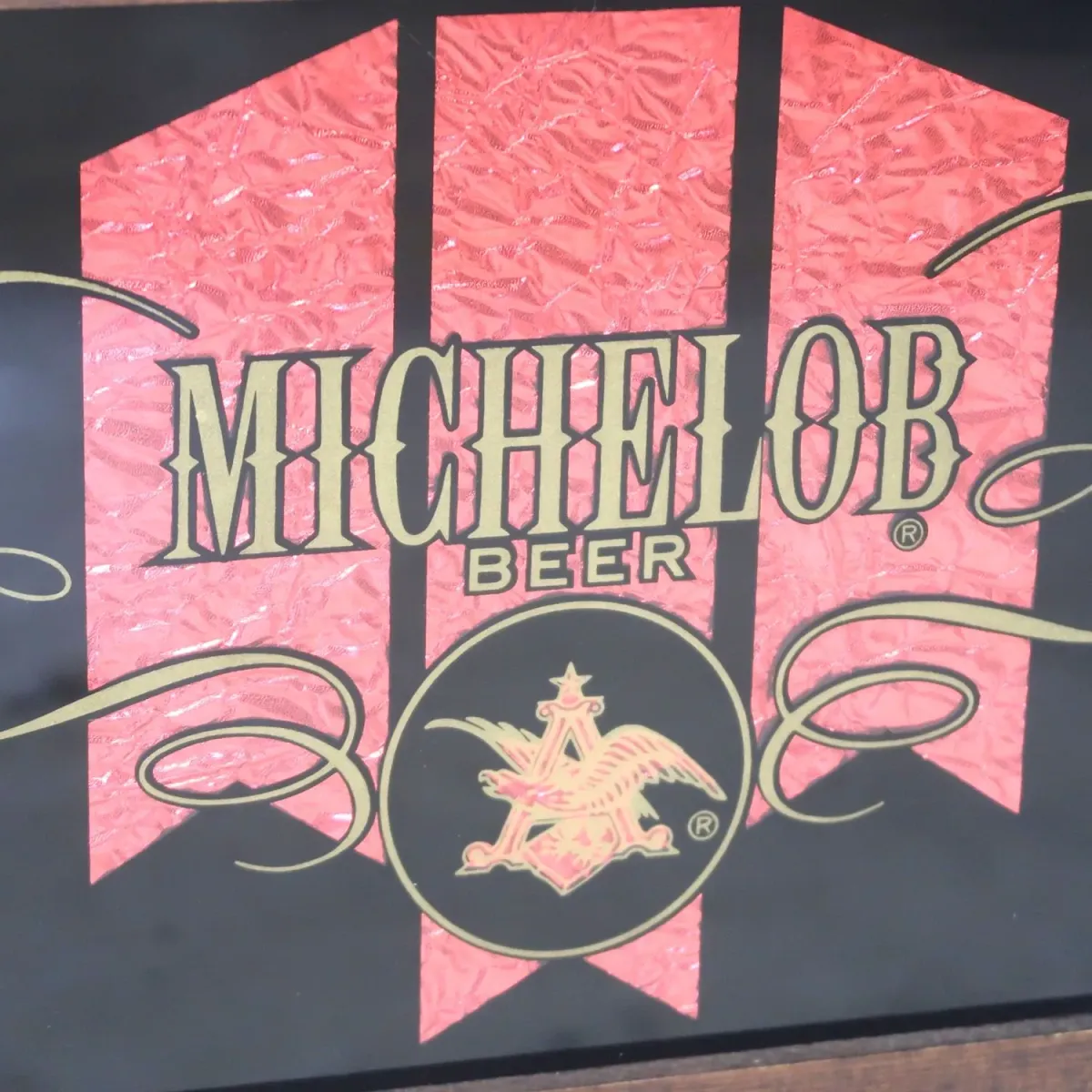 MICHELOB ビンテージ パブミラー