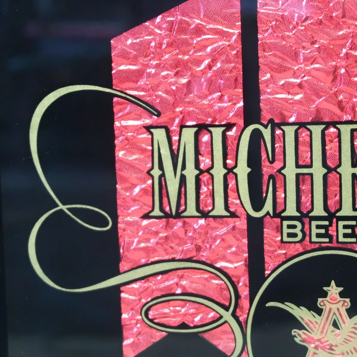 MICHELOB ビンテージ パブミラー