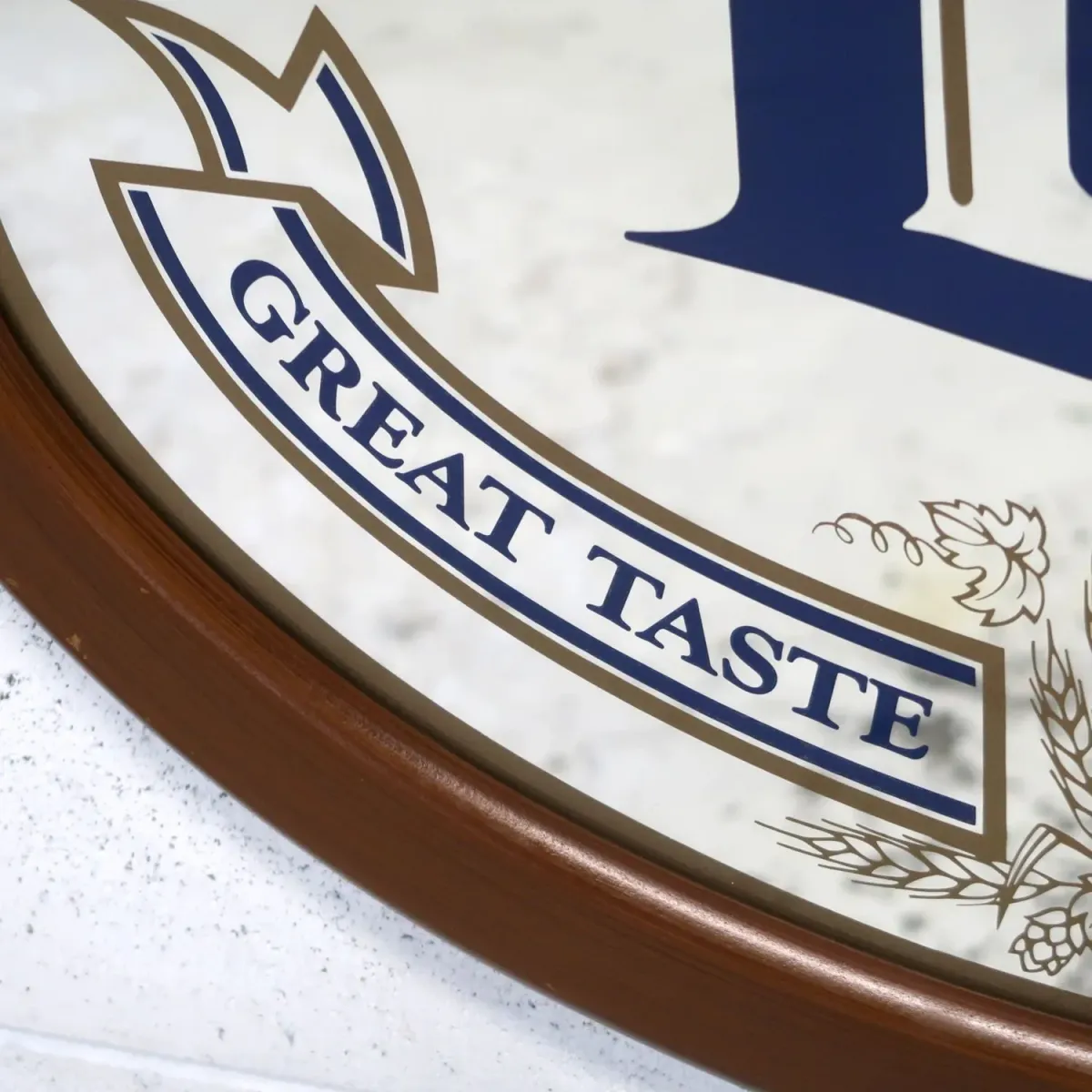 Miller Lite 大型パブミラー