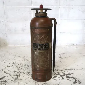 ビンテージ 消火器 銅×真鍮