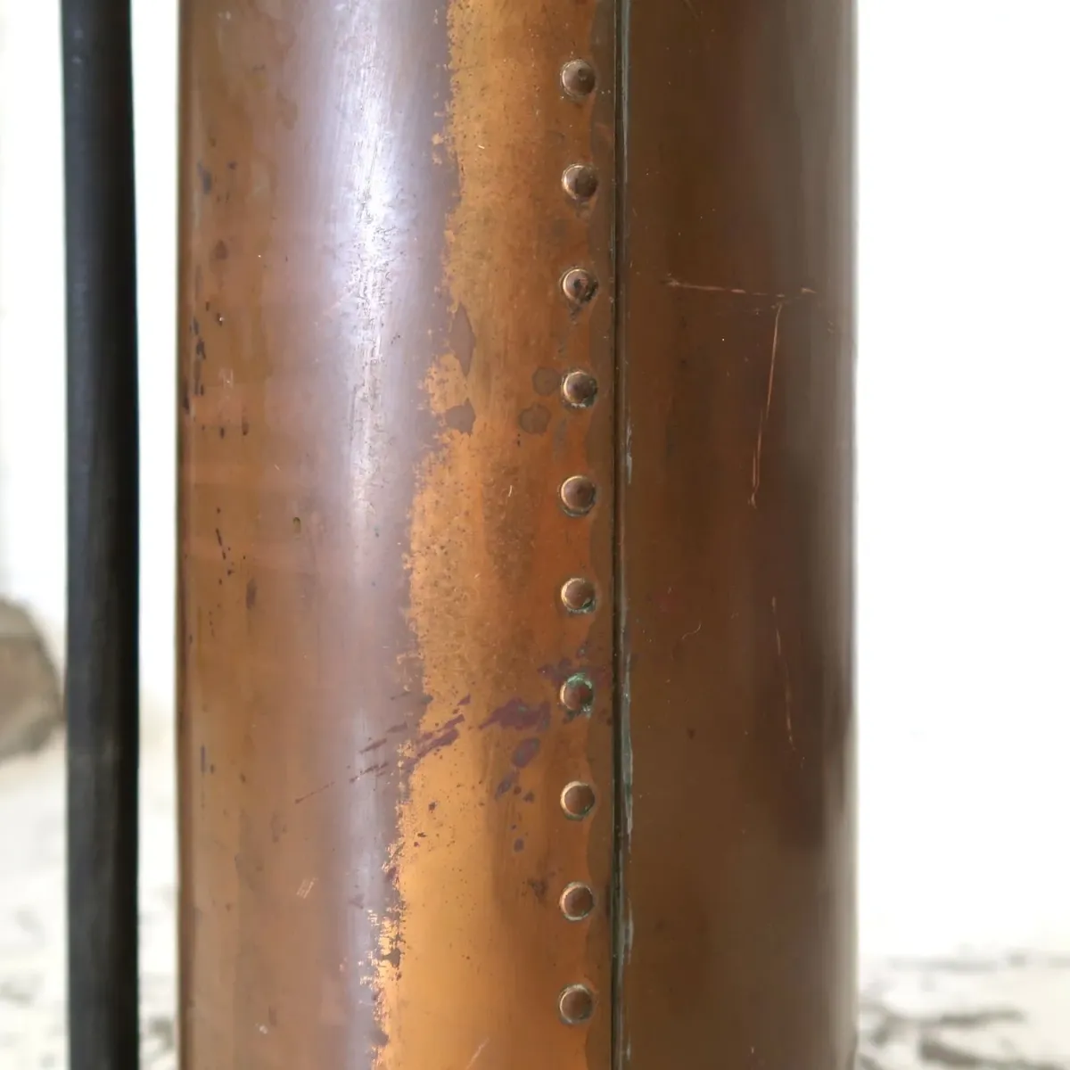 ビンテージ 消火器 銅×真鍮