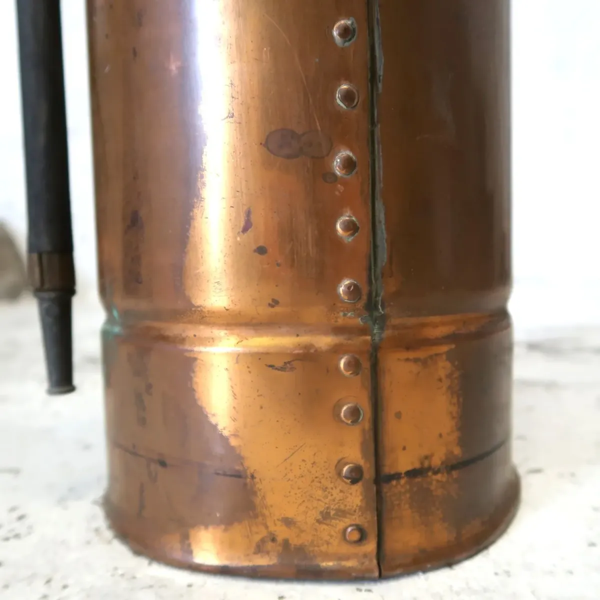 ビンテージ 消火器 銅×真鍮