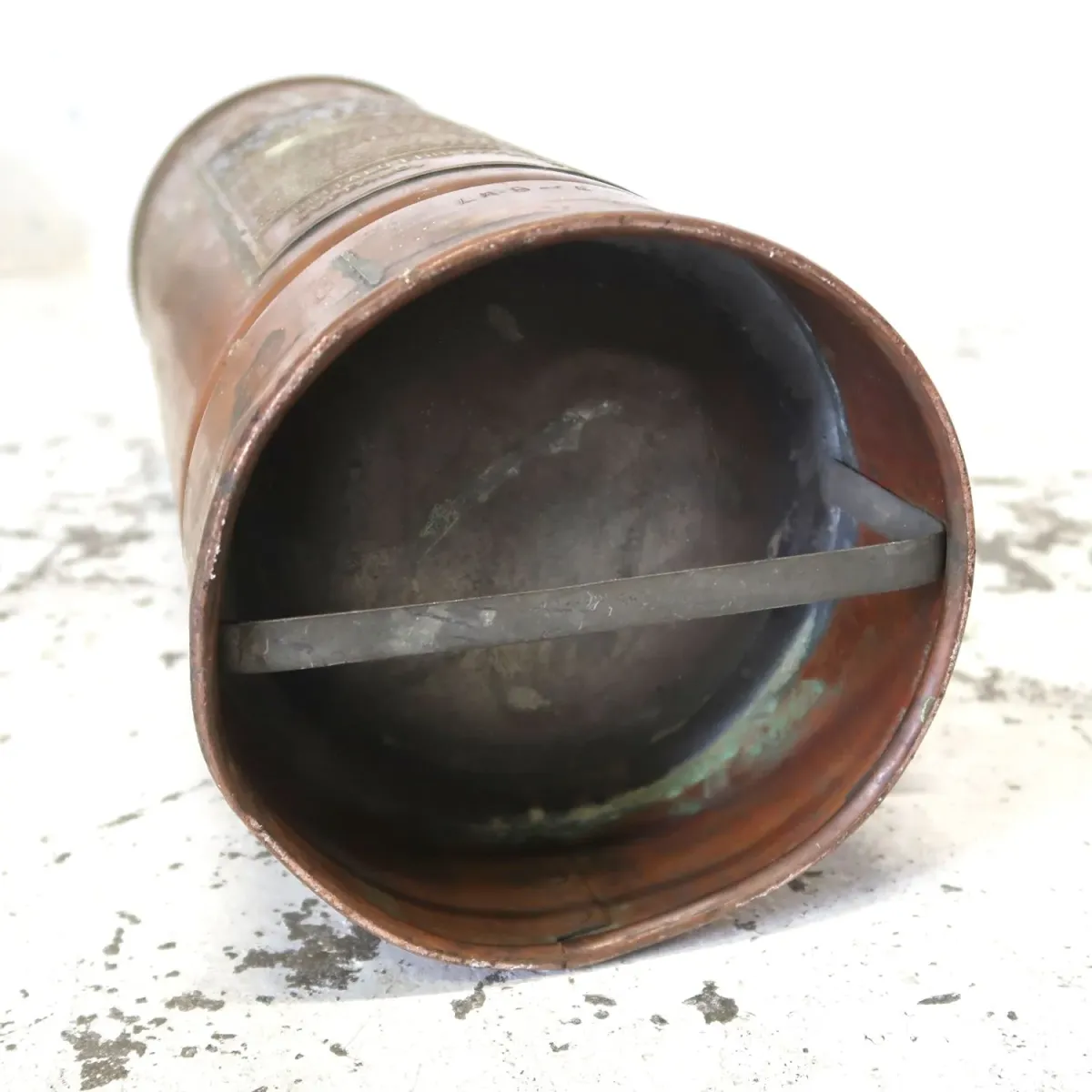 ビンテージ 消火器 銅×真鍮