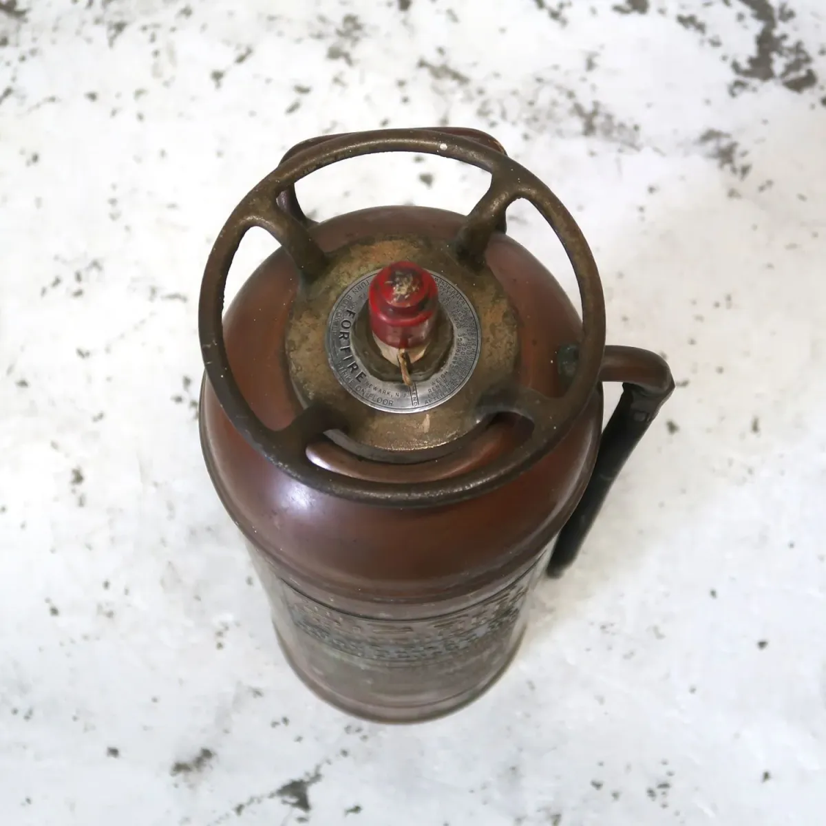 ビンテージ 消火器 銅×真鍮
