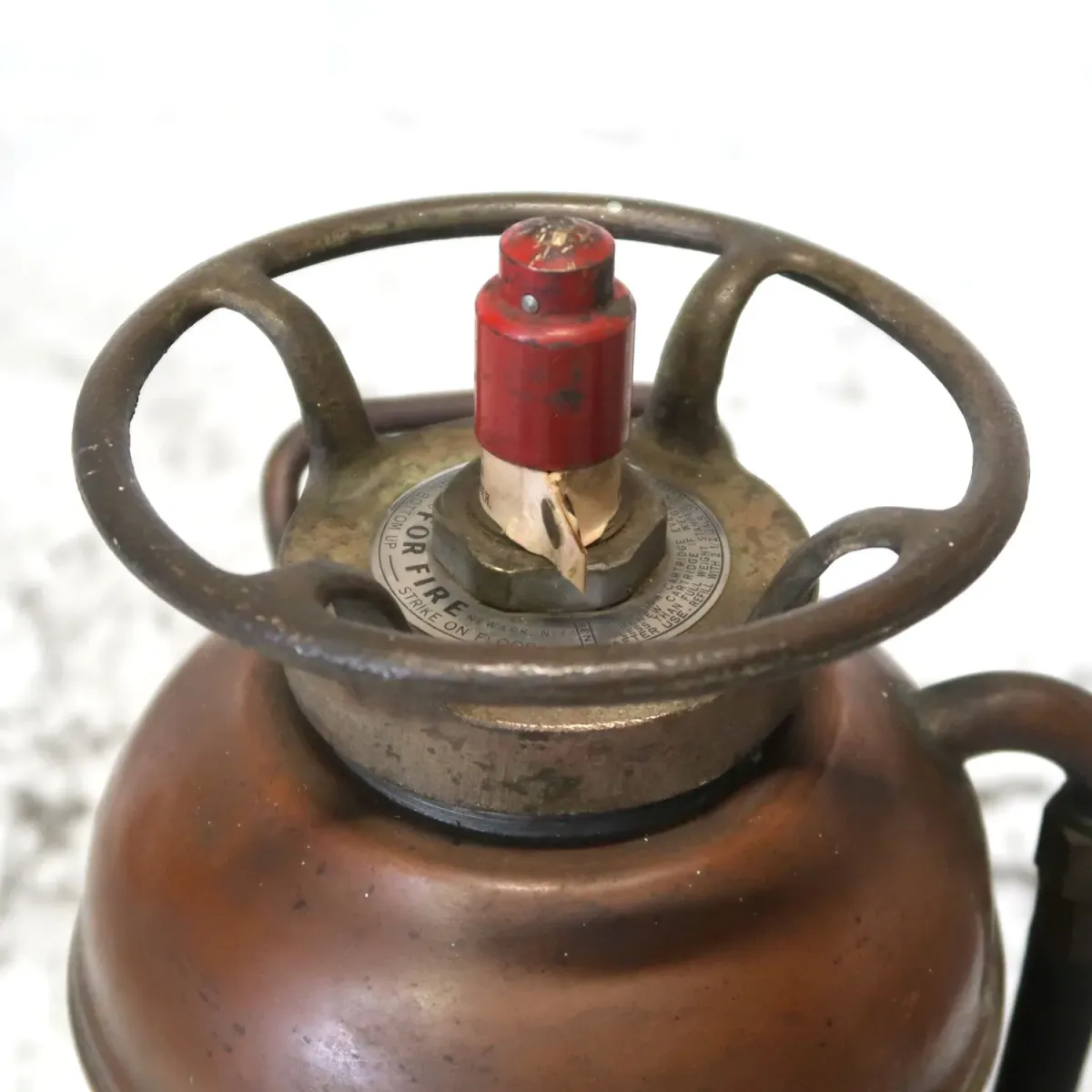 ビンテージ 消火器 銅×真鍮