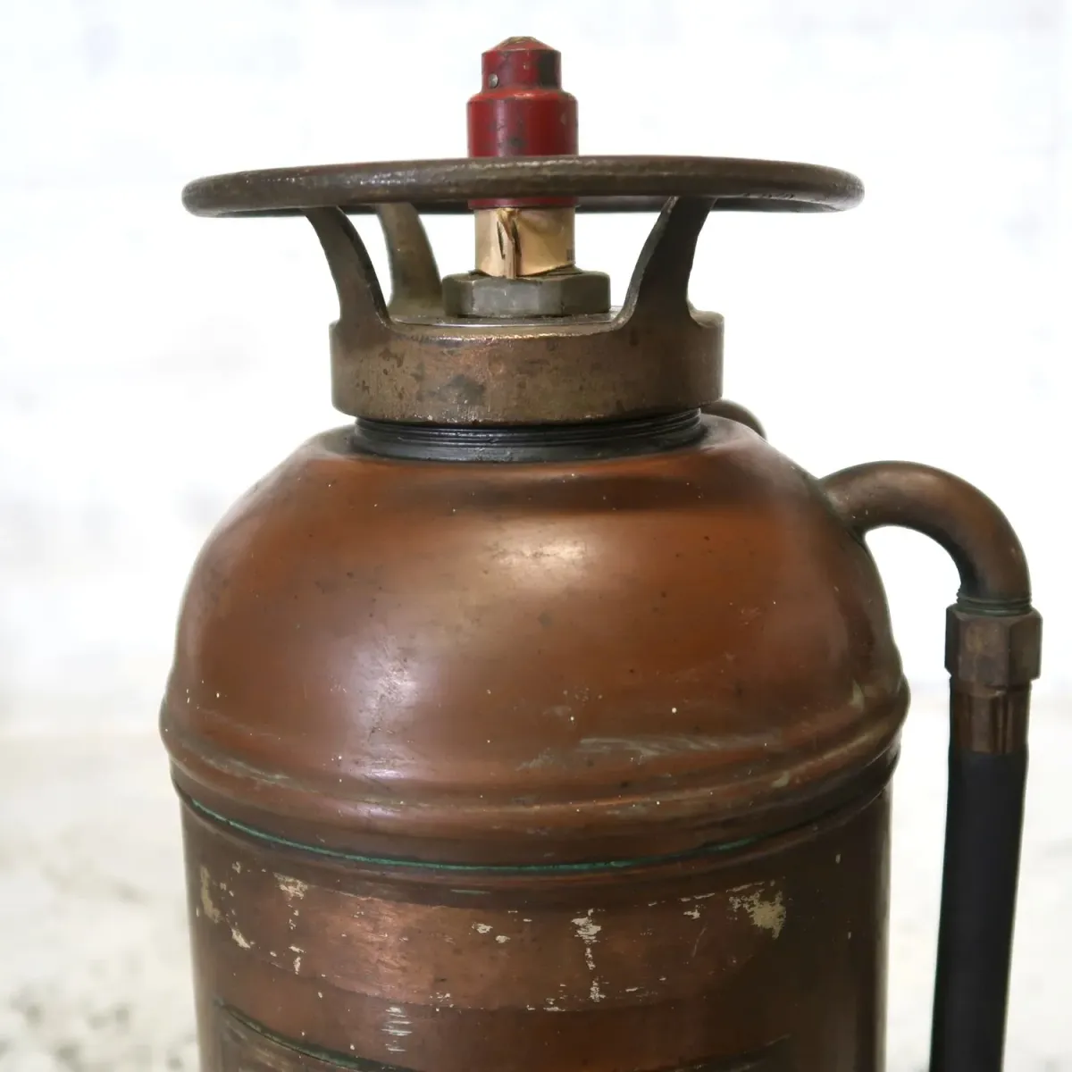 ビンテージ 消火器 銅×真鍮