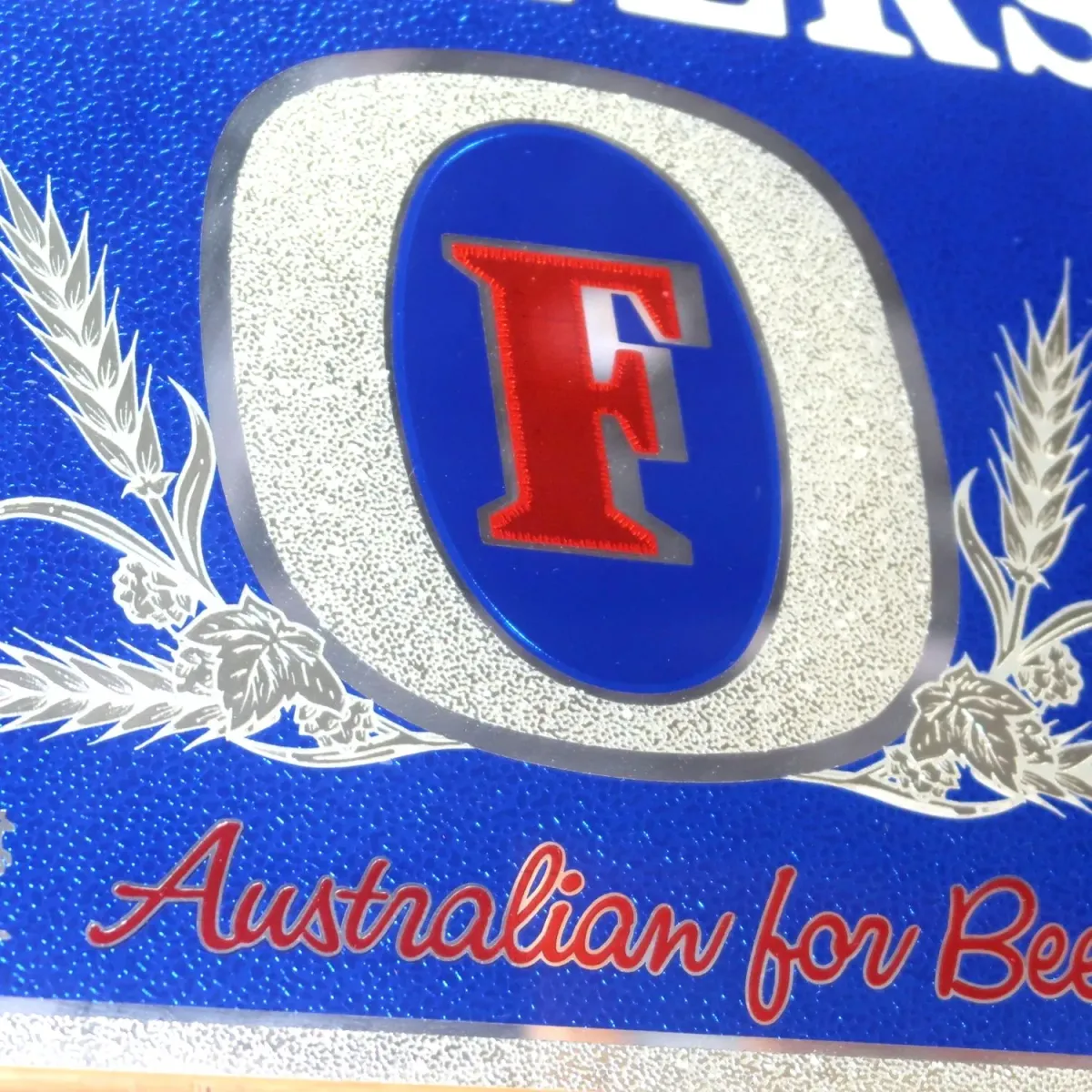 FOSTER'S ビンテージ パブミラー