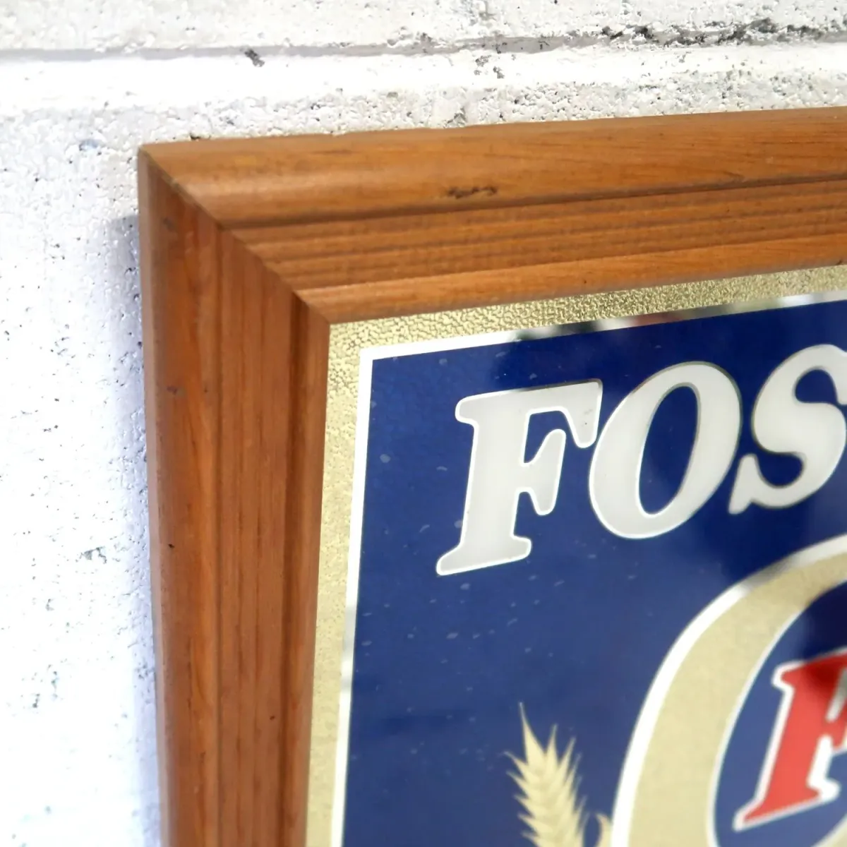 FOSTER'S ビンテージ パブミラー
