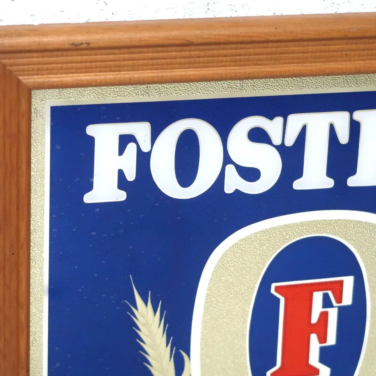 FOSTER'S ビンテージ パブミラー