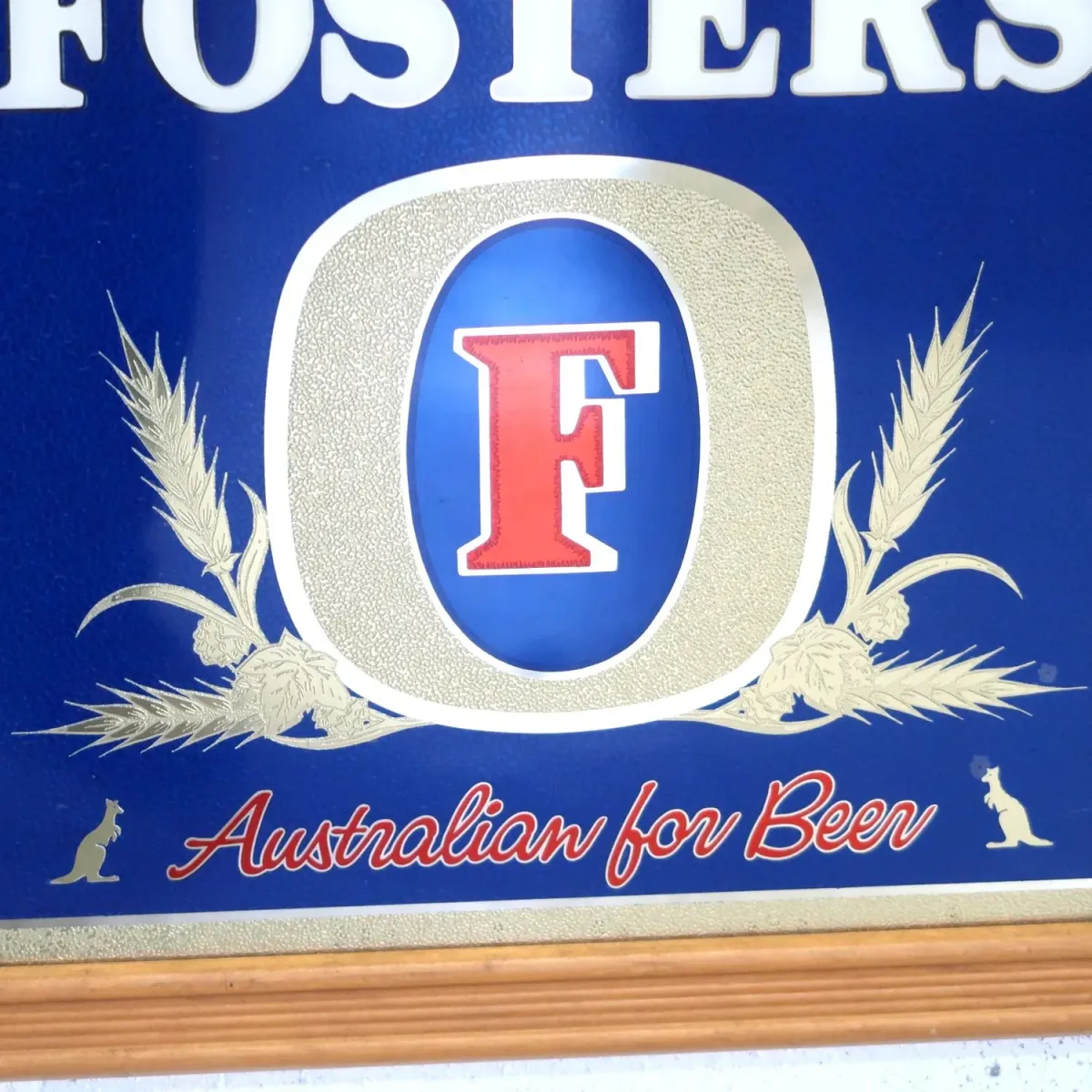 FOSTER'S ビンテージ パブミラー